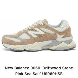 New Balance 9060 Driftwood / Pink Sea Salt M6.5/W8